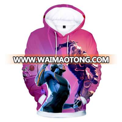 Hot New Fortnite Hoodie Sweater Fleece Jacket unisex Sweatshirt Art 3D Pullover Hoodie for Boy/Girl Halloween Gift