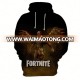 Custom Wholesale High Quality 3D Printed Hoodies Fortnite Game Sweatshirt